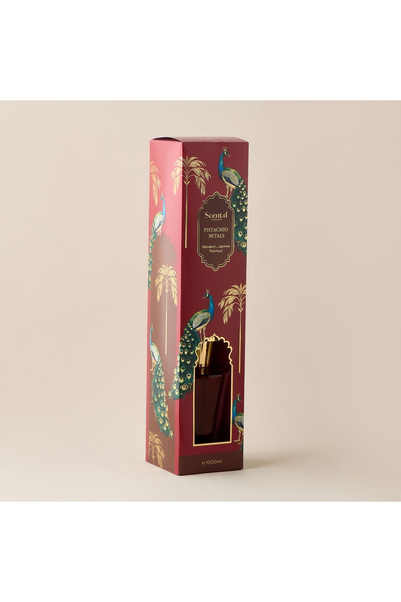 Pistachio Petals Scented Reed Diffuser Set - 1 L - Image 4